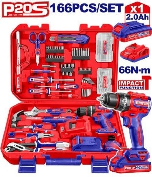 166 pcs tools set