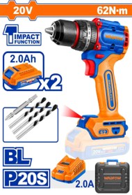 Home compact brushless cordless impact drill