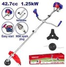 gasoline grass trimmer and brush cutter