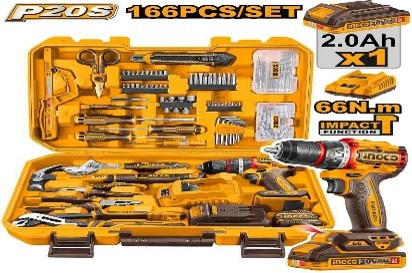 166 pcs tools set