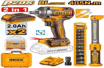 cordless 2 pcs combo kit