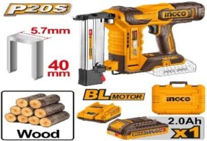 cordless crown stapler nailer