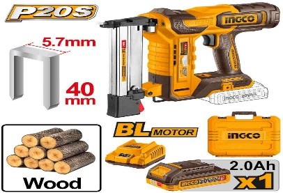 cordless crown stapler nailer