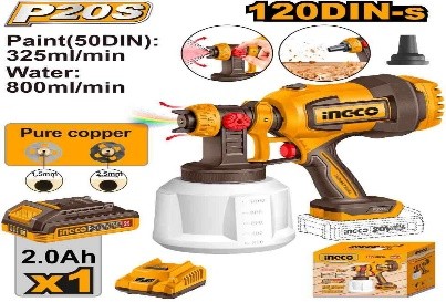 cordless spray gun